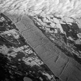 Flying Over a River of Ice