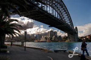 Photographing the Harbour Bridge