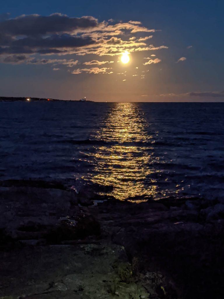 Harvest Moon Reflection