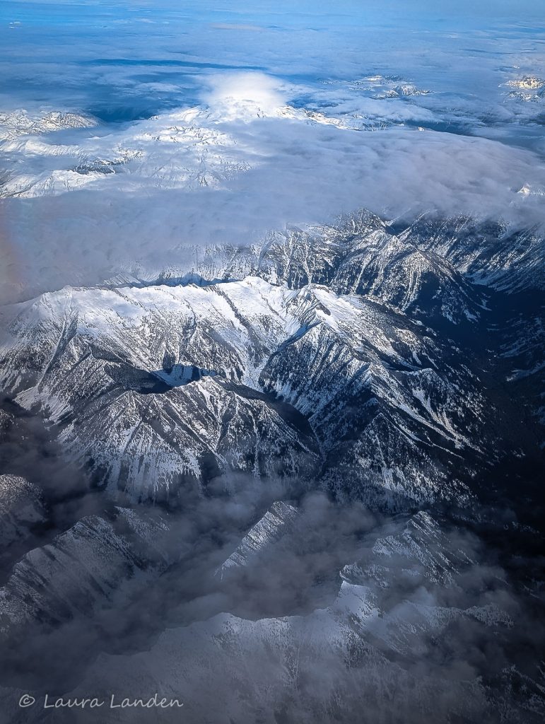 Flying Ove the Sierras